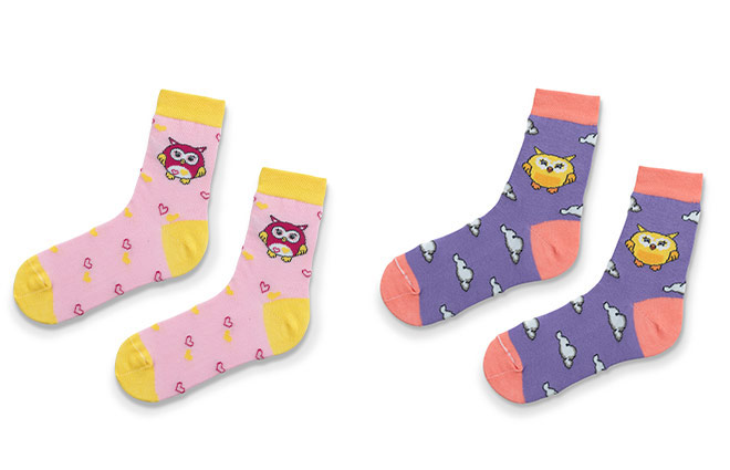 Dormeo Emotion Owl Socks 2pc Set