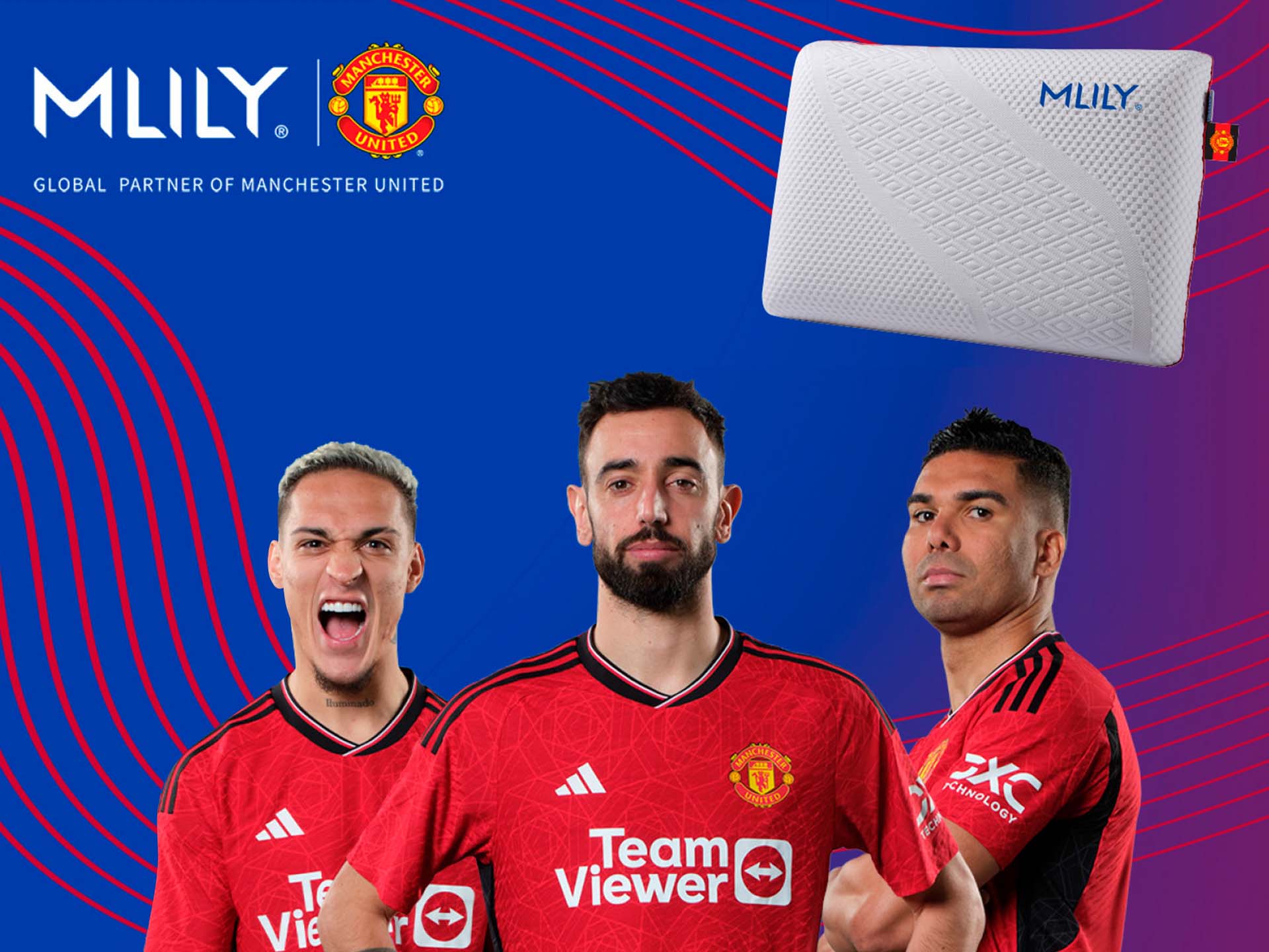 MLILY® Manchester United CLASSIC Pillow